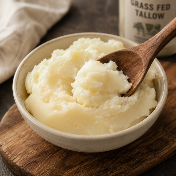 Grass-Fed, Grass-Finished Tallow
